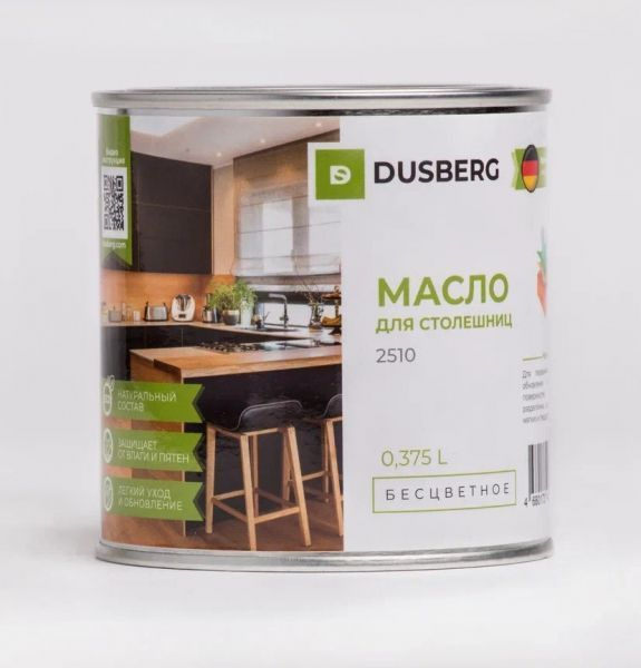 Масло для столешниц и мебели Dusberg 2510/0.375 л Бесцветное - купить с ...