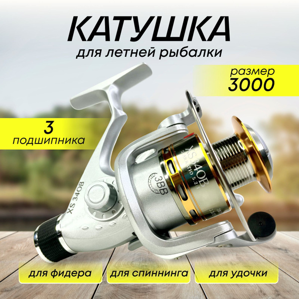 Характеристики Рыболовная катушка для спиннинга безынерционная, катушка ...