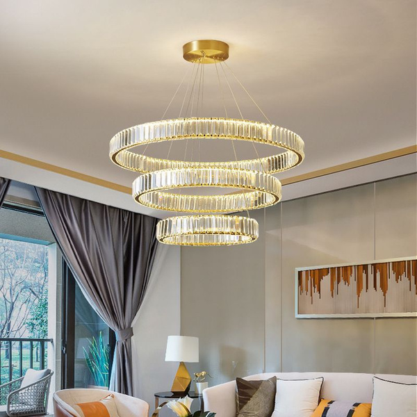 MUFENGN Люстра подвесная, LED, 204 Вт купить на OZON по низкой цене ...