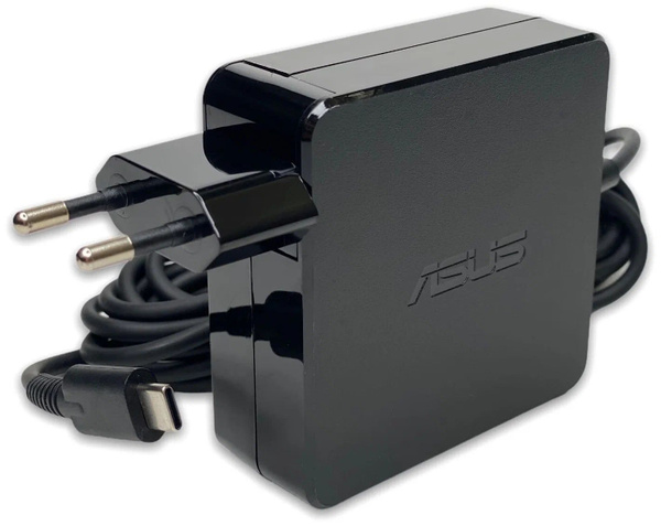 ASUS Блок питания для ноутбука ASUS, 65 Вт, USB тип C (штекер) - купить ...