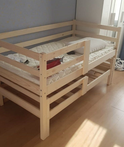 Двухъярусная кровать Двухъярусная кровать_ДМК016_Нет брендаx96x102 см ...