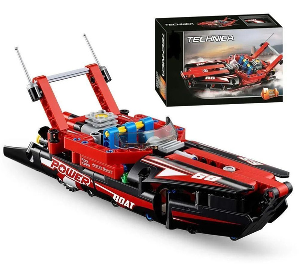 Конструктор Technic Техника "Моторная лодка 2 в 1" для детей и взрослых ...