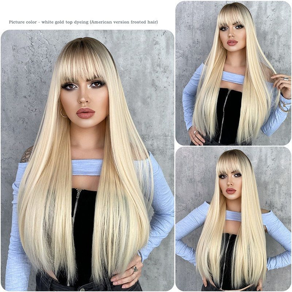 Женский длинный парик - купить по низкой цене в интернет-магазине OZON ...