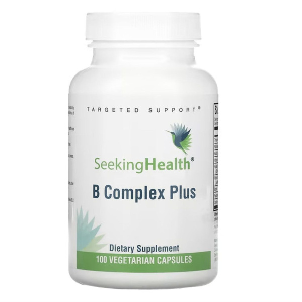 B Complex Plus with Choline, 100 капсул - купить с доставкой по ...