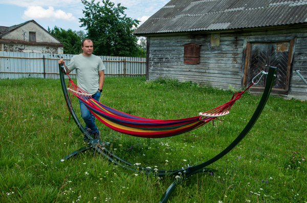 Стойка для гамака своими руками фото, чертежи, инструкции | Butterfly chair, Chair, Home decor