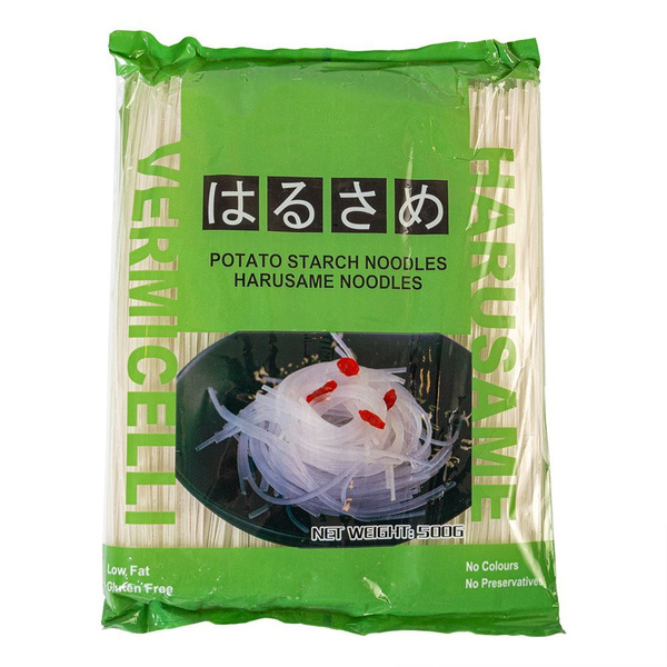 Лапша Харусаме крахмальная, 0,5 кг - купить с доставкой по выгодным ...
