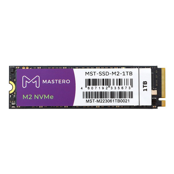 1 ТБ Внутренний SSD-диск MASTERO MST-SSD-M2 (MST-SSD-M2-1TB) - купить ...