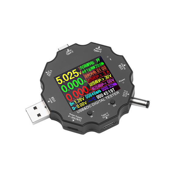 USB3.0/DC/Type-C USB-тестер-детектор-мультиметр с двухсторонним ...