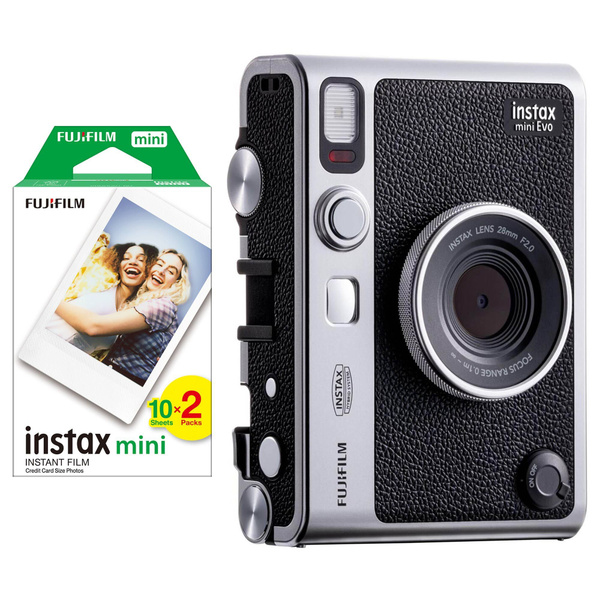 Компактный фотоаппарат Fujifilm Mini Evo + 20 Film, черный - купить по ...