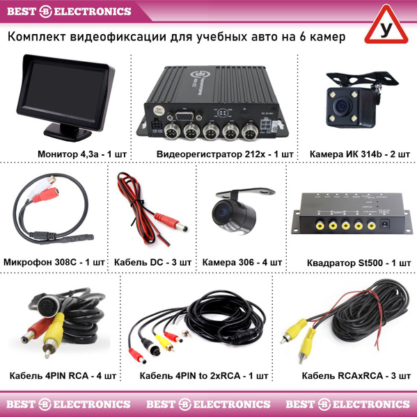 Видеорегистратор Best Electronics DRIVER212XDISP - купить в интернет ...