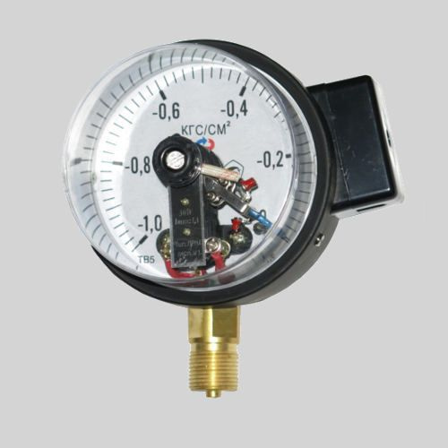 Вакуумметр электроконтактный ТВ-510Р.05(-0,1-0MPa)M20x1,5.1,5 (D100 ...
