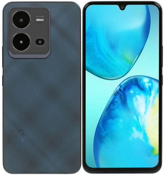 Смартфон vivo V25e черный 128 ГБ 128 ГБ 8 ГБ Черный OLED/AMOLED 2 SIM ...