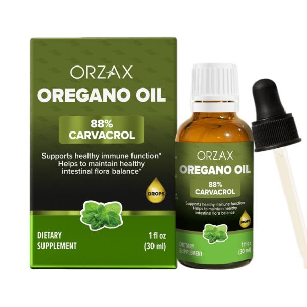 ORZAX Oregano Oil 30 ml / Орзакс Натуральное масло Орегано 30 мл ...