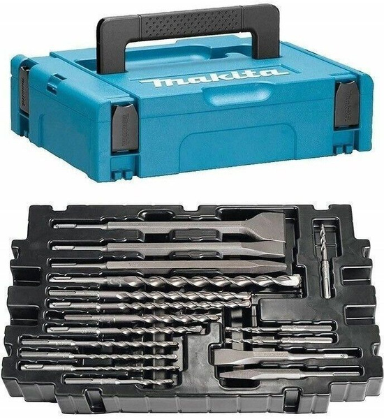 Набор оснастки Makita B-53877 по дер/мет (17пред.) для перфораторов ...