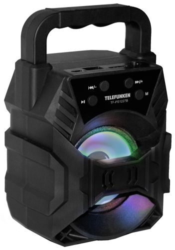 Беспроводная колонка Telefunken Портативная колонка TF-PS1227B, черный ...