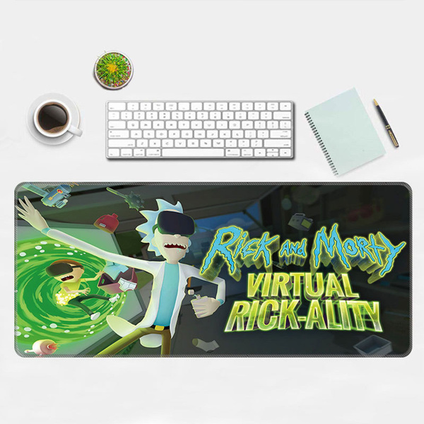 Игровой коврик для мыши Рик и Морти / Rick and Morty 900x400x3mm, XXL ...
