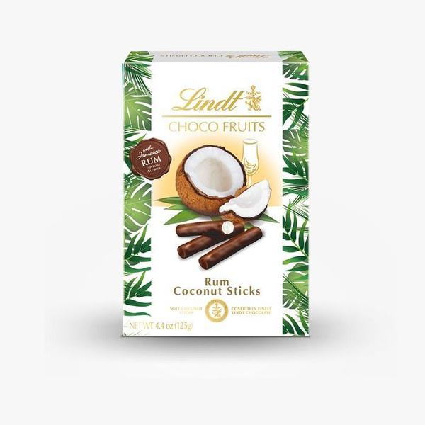 Кокосовые палочки с ромом в шоколаде Lindt Choco Fruits Rum Coconut ...