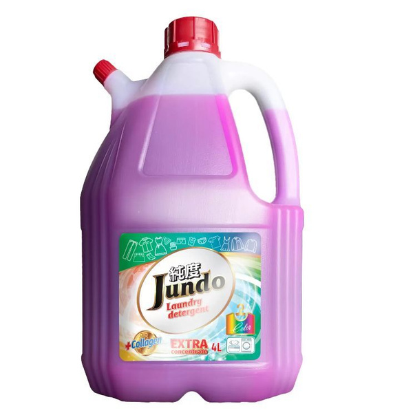 Jundo Гель для стирки Color, Концентрированный, для цветного белья, 240 ...