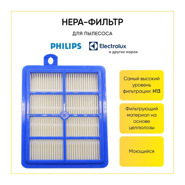 HEPA-фильтр для пылесоса ELECTROLUX, PHILIPS - купить с доставкой по ...