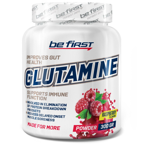Глютамин в порошке Be First Glutamine Powder (л глутамин) 300 гр ...