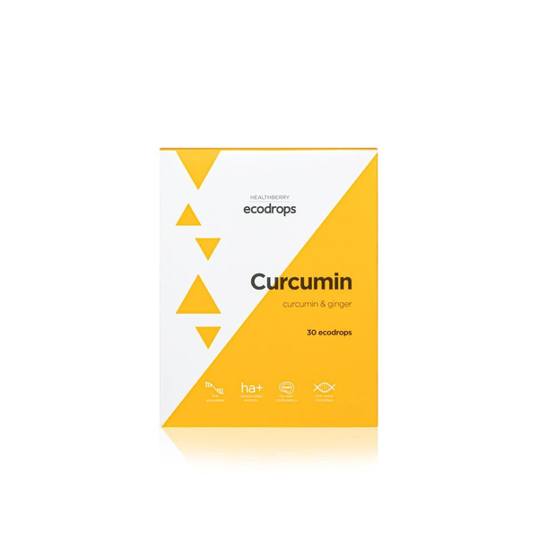 Леденцы для защиты организма от простуды Healthberry Ecodrops Curcumin ...
