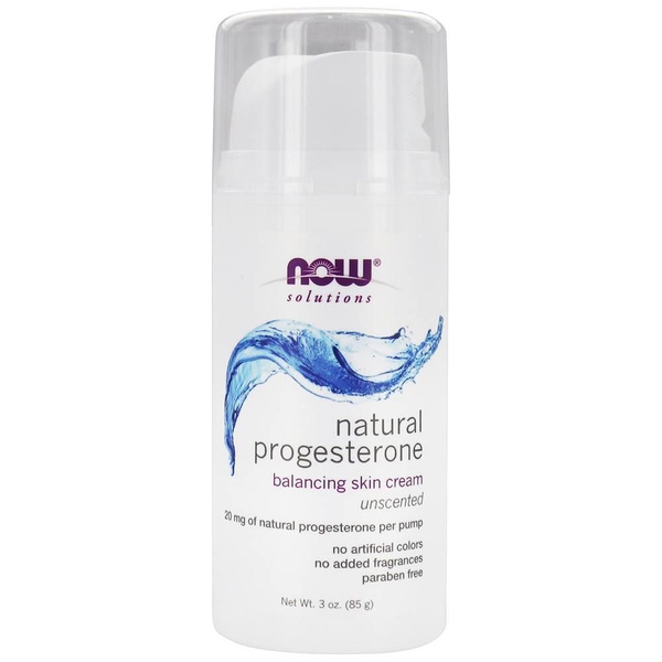 Now Foods, Липосомный крем с прогестероном 85г, Progesteron With Wild ...