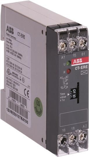 Реле времени CT-ERE (задержка на включ.) 24В AC/DC, 220-240В AC ...