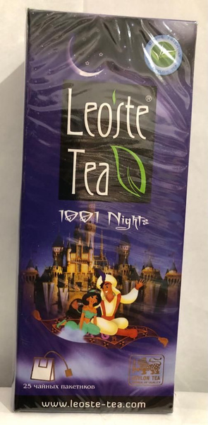 Чай черный Leoste tea 1001 ночь 25 пакетиков. - купить с доставкой по ...