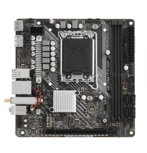 Материнская плата ASRock H610M-ITX/eDP купить по низкой цене с ...