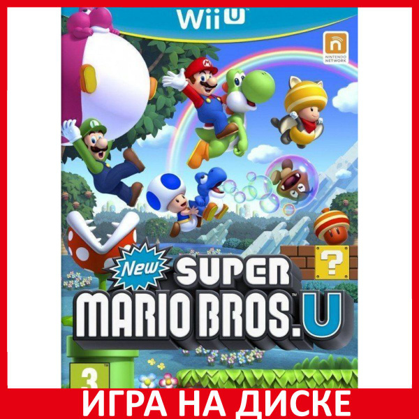 Игра New Super Mario Bros U (Nintendo Wii U, Русская версия) купить по ...