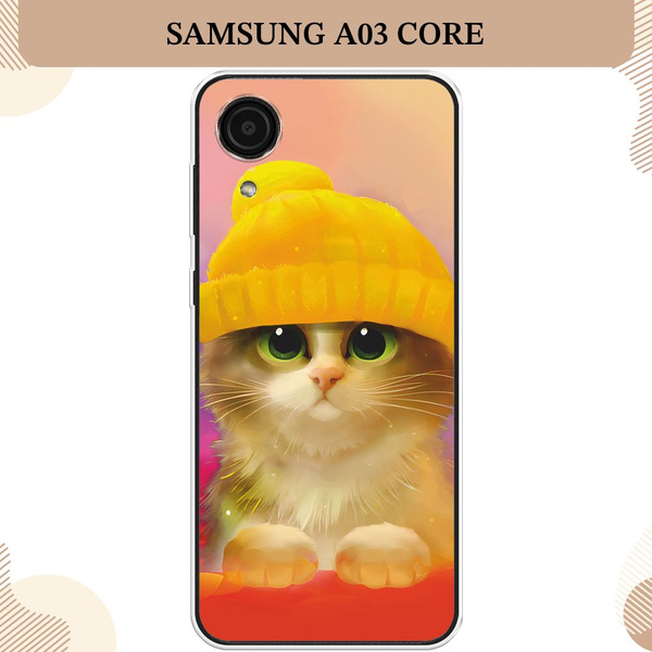 Силиконовый чехол на Samsung Galaxy A03 Core / Самсунг А03 Core Котенок ...