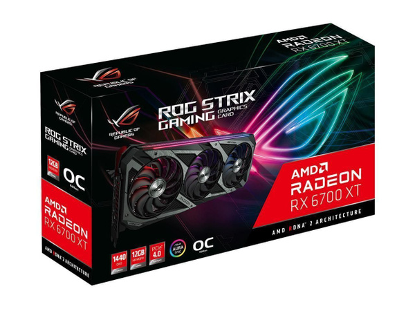 Видеокарта Radeon RX 6700 XT, 12 ГБ GDDR6 - купить по низким ценам в ...