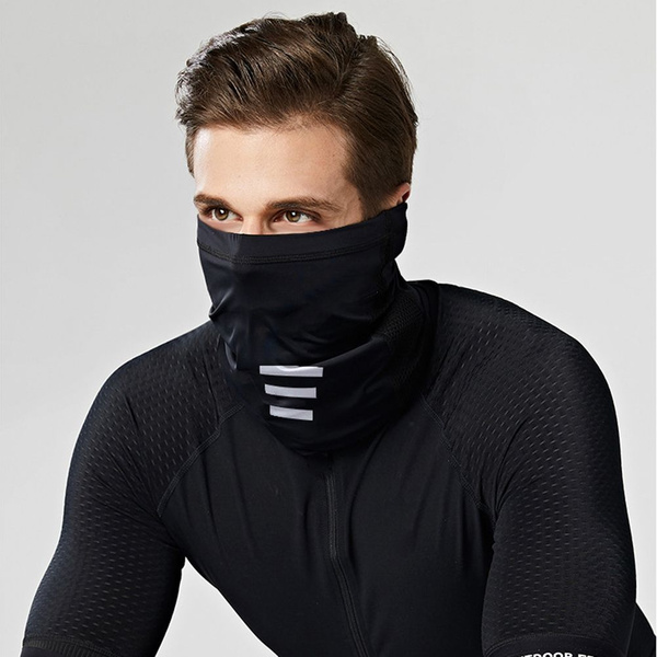 Солнцезащитный шарф для лица, дышащий мотоциклетный утеплитель для шеи ...