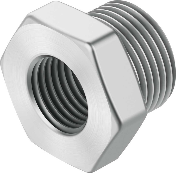 Футорка 1/4 1/8 Festo 8030308 NPFC-R-G14-G18-MF G1/4"НР-G1/8"ВР, 50 bar ...