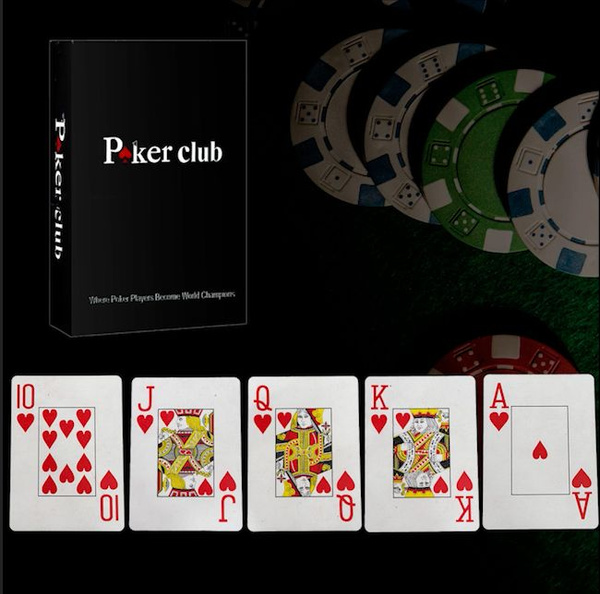 Игральные карты Poker Club (Красные) - купить с доставкой по выгодным ...