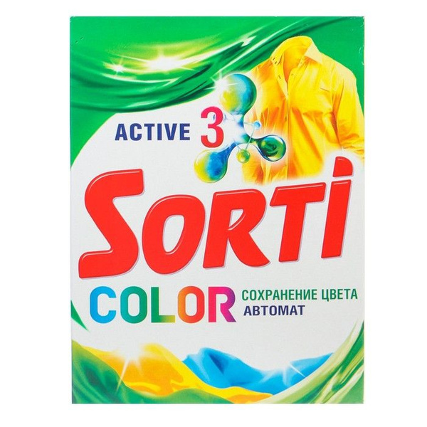 Sorti Стиральный порошок 350 г Для цветных тканей - купить с доставкой ...