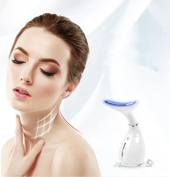 Массажер для лица электрический. Микротоки для лица. LED терапия L&L ...
