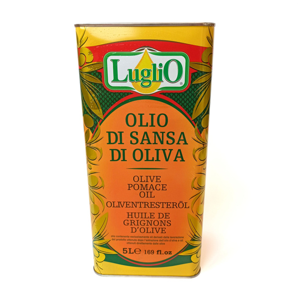 Масло оливковое рафинированное LugliO Olio di sansa di oliva 5 л ...