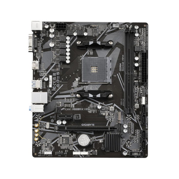 Материнская плата Gigabyte A520M K V2 купить по низкой цене с доставкой ...
