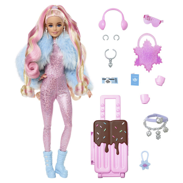 Игровой набор Barbie - Барби-путешественница (в наборе кукла Барби с 15 ...