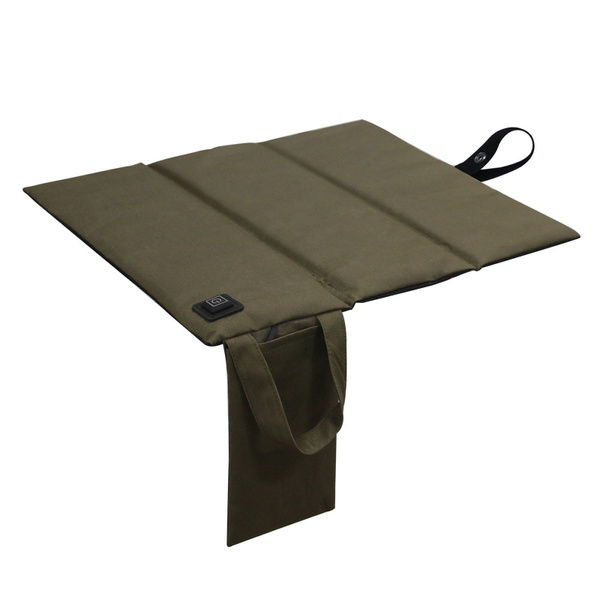Складная подушка сиденья с подогревом и боковым карманом для кемпинга ...