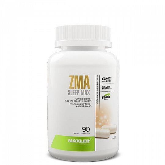Цинк Магний (ZMA), Maxler ZMA Sleep Max Capsules, 90 капс. купить на ...