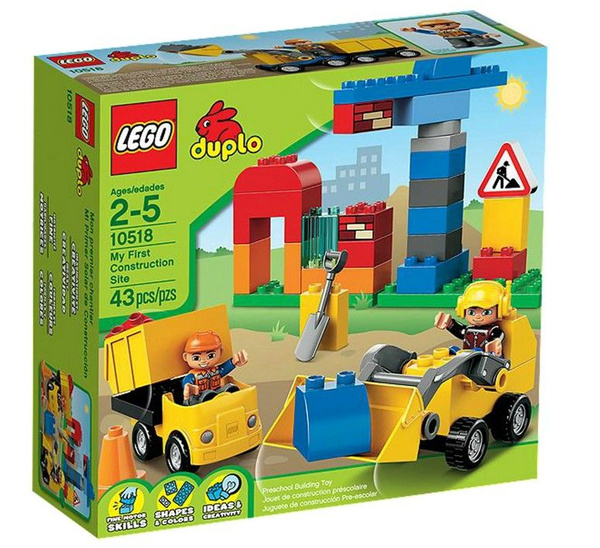 Конструктор LEGO Duplo Моя первая стройка (10518) - купить с доставкой ...