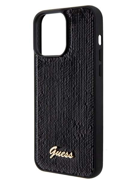 Чехол Guess Sequins на Apple iPhone 15 Pro / для Айфон 15 Про блестящий ...