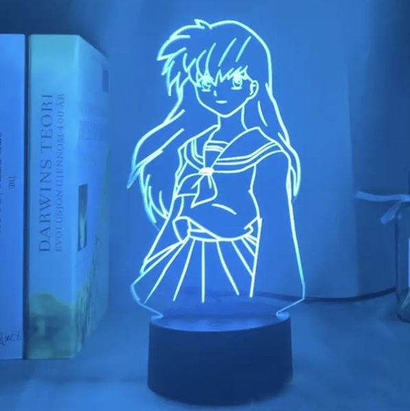 Купить 3D ночник светильник аниме, От порта USB и батарей по выгодной ...