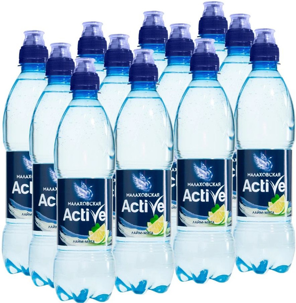 Малаховская Active Вода Питьевая Негазированная 6000мл. 1шт - купить с ...