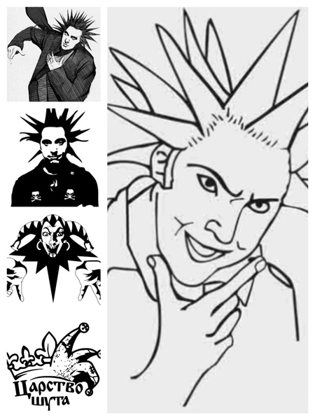 Наклейки Король и Шут 6 шт - купить с доставкой по выгодным ценам в ...