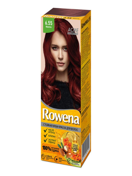 Крем-краска для волос "rowena" тон 655 махагон - купить с доставкой по ...