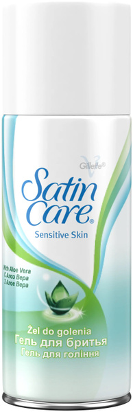 Гель для бритья женский Satin Care средство для чувствительной кожи с ...