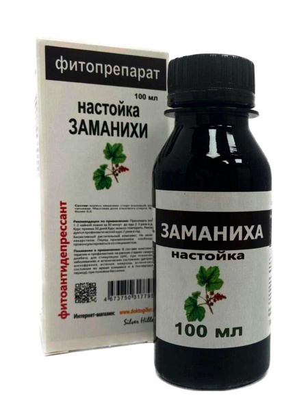 Настойка Заманиха Корень для нормализации давления 100 мл., Доктор ...